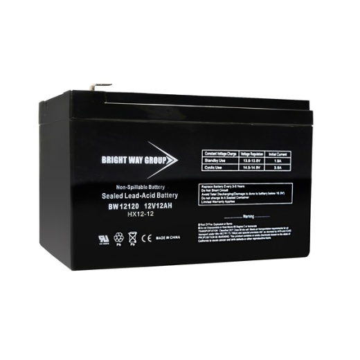 Bright Way Group Bw12120f2 - 12 Volt - 12 Ah - AGM Battery
