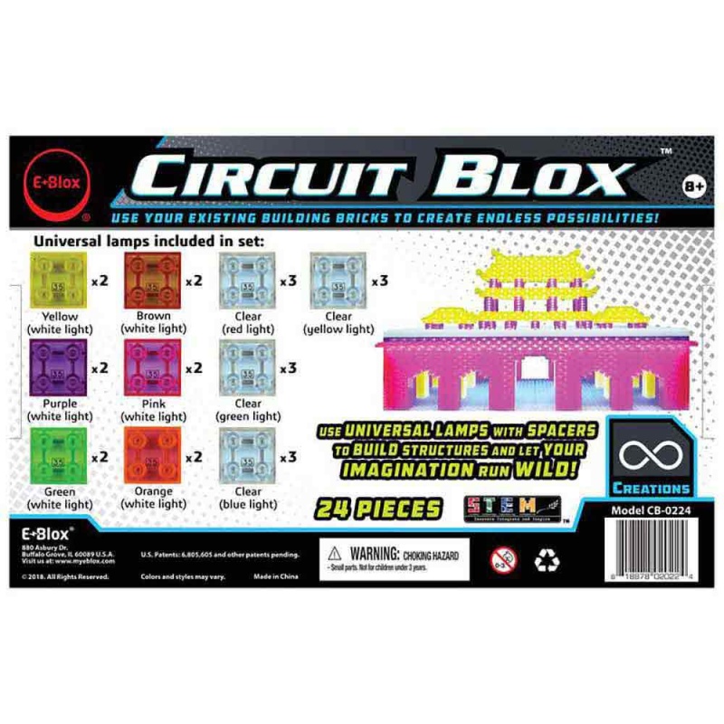 E-Blox Circuit Blox Universal Lamps Add-On Set