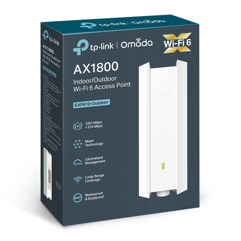 Ax1800 Indoor/Outdoor Dual-Band Wifi Ap