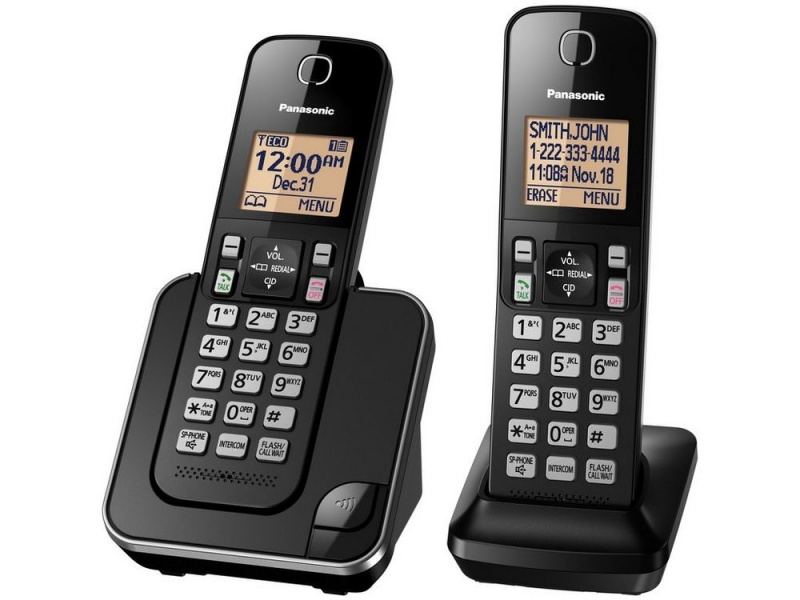 Expandable Cordless Phone With 2 Hs