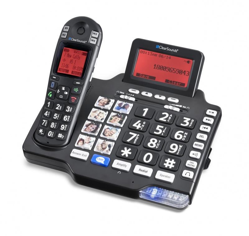 Dect Amplified Deluxe Phone With Bt