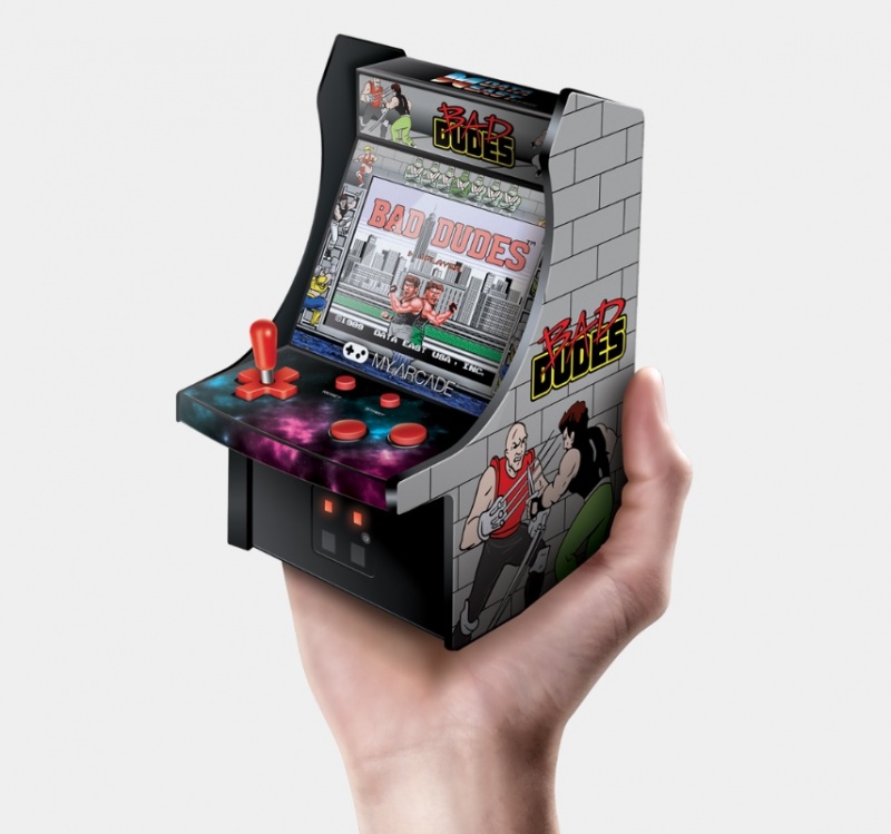 6" Retro Bad Dudes Micro Arcade