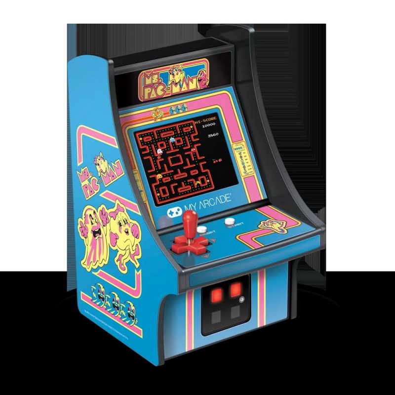 6.75In Retro Ms. Pac-Man Micro Player