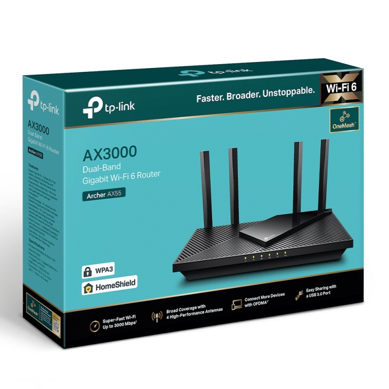 Ax3000 Gigabit Wi-Fi 6 Router