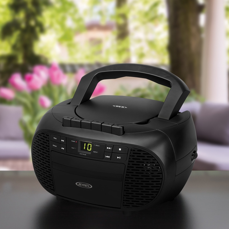 Portable Compact Disc Cassette Recorder