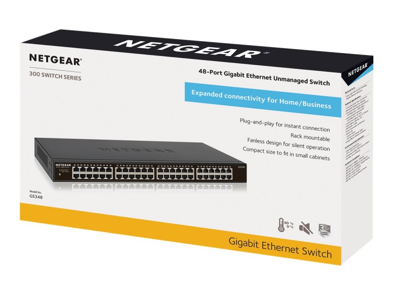 48-Port Gigabit Ethernet Rackmount