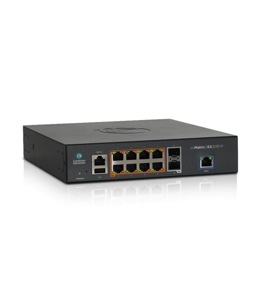 Poe Switch with 8 1G and 2 SFP Fiber Ports - Easy and Simple Management