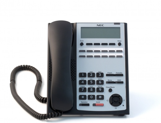 NEC SL1100 12-Button Full Duplex Tel Black