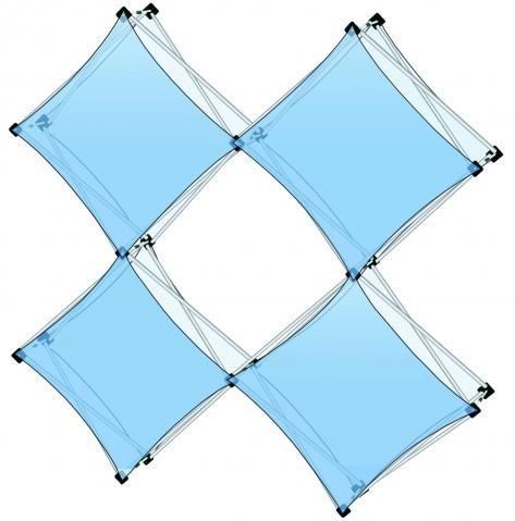 Collage Pop-Up™ Kits, X Frame, 8 Cf1a