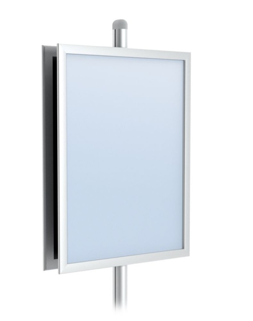 Testrite Visual Signpost Easyopen Aluminum Snapframes