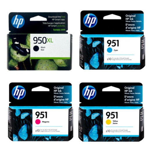 C2p01fnm | Hp 950Xl Hp 951 | Original Hp Inkjet Cartridge - Black, Cyan, Yellow, Magenta