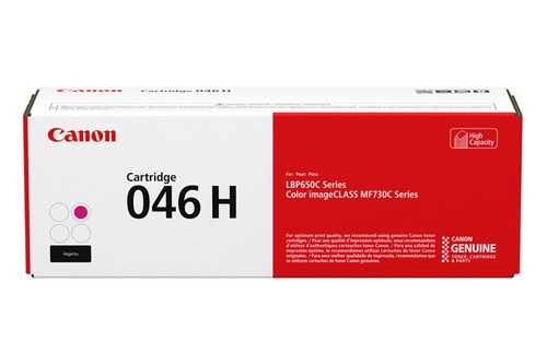 Canon 046H Magenta Original Toner Cartridge (1252C00aa) - High Capacity