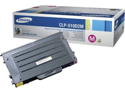 Original Samsung (Clp-510D2m) Toner Cartridge – Magenta