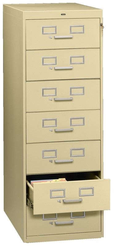 7 Drawer Card File