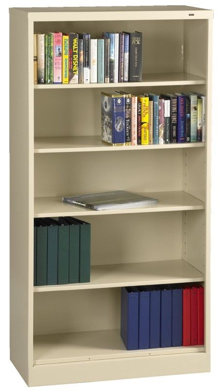 18" Deep Welded Bookcase - 72" High
