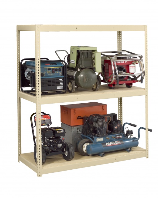 Z-Line Heavy Duty Starter Decking Unit - 3 Levels Long Span Shelving