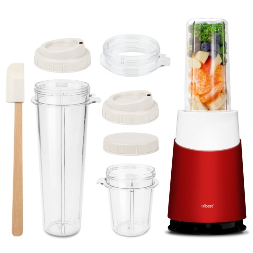 Personal Blender Ii® Mason Jar Ready (Basic 10-Piece Set) Red
