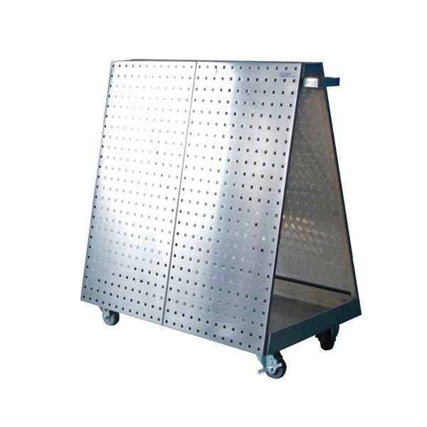 Stainless Steel Locboard Tool Cart