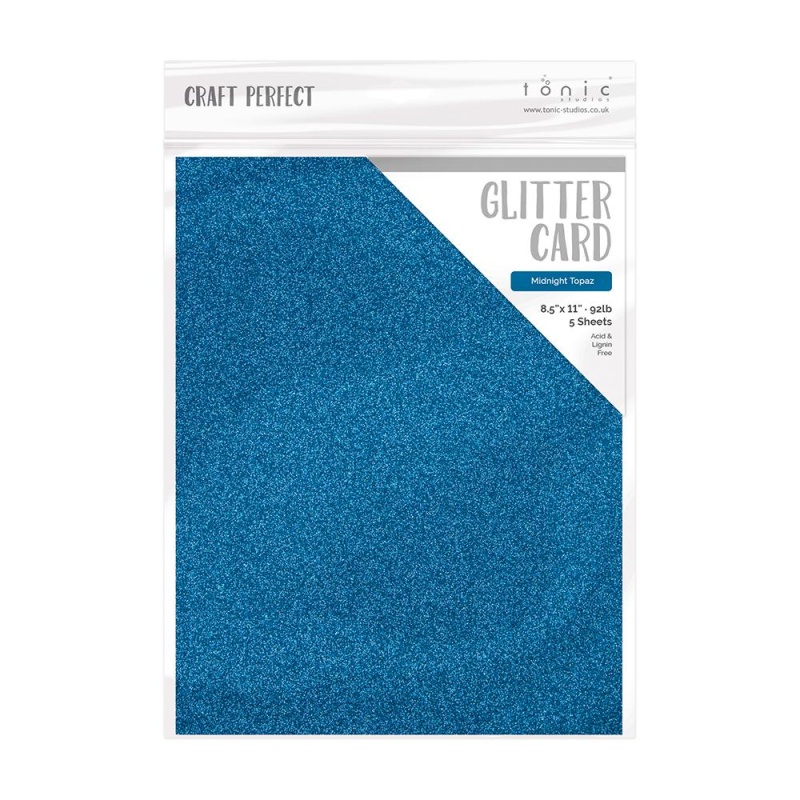 8.5x11 Gold Dust Glitter Cardstock (5 pack) - 9960e