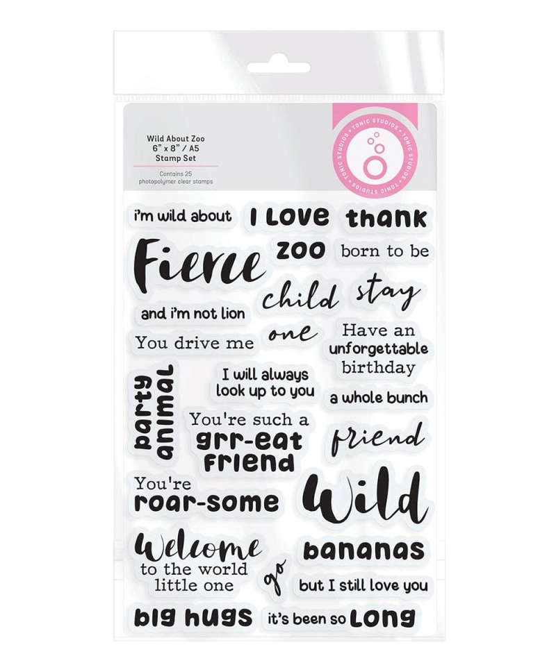 Wild About Zoo Stamp Set