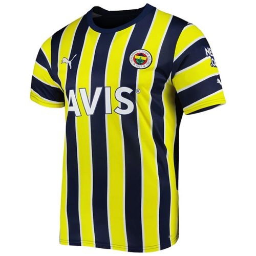 2022-2023 Fenerbahce Home Soccer Jersey, Size: 2Xl