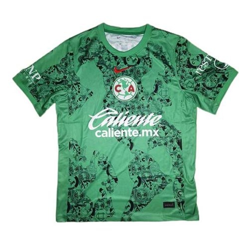 2024-2025 Club America Goalkeeper Green Soccer Jersey, Size: Xl