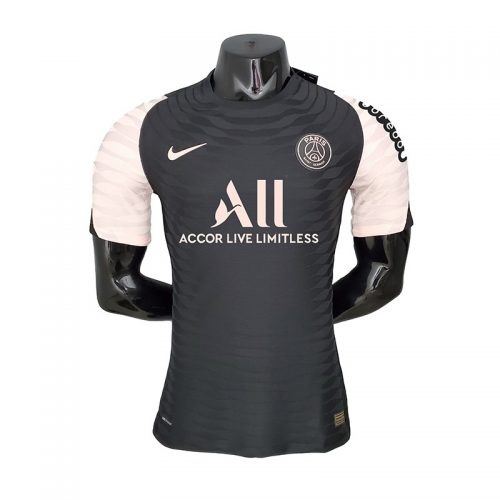 2021-2022 Psg Player Version Black Training Soccer Jersey, Size: s