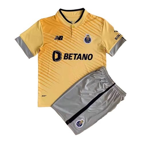 Kids 2022-2023 Porto Away Soccer Kit, Size: 24