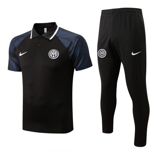 2022-2023 Inter Milan Black Polo, Size: Xl