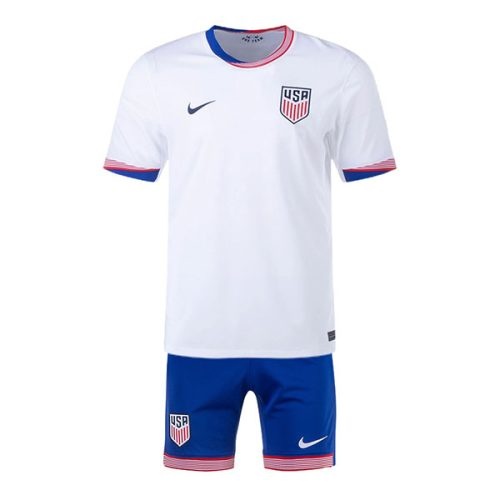 Kids 2024 USA Copa America Home Soccer Kit