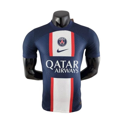 2022-2023 PSG Home Player Version Soccer Jersey