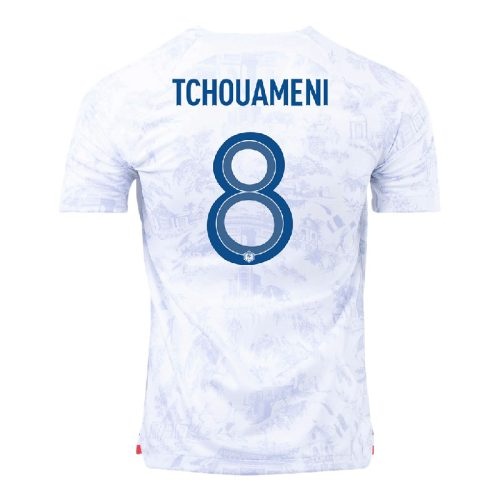 2022 France Tchouameni #8 Away Soccer Jersey