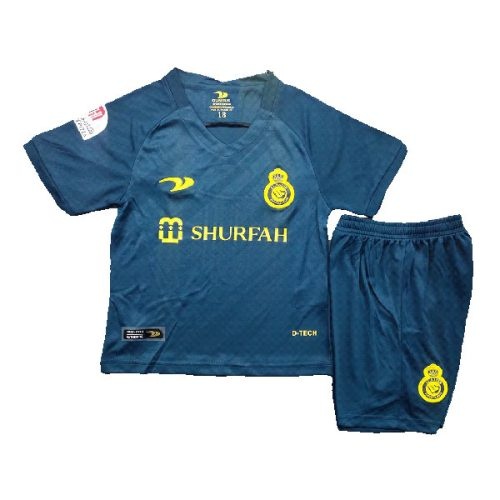 Kids 2022-2023 Al Nassr Away Soccer Kit, Size: 26