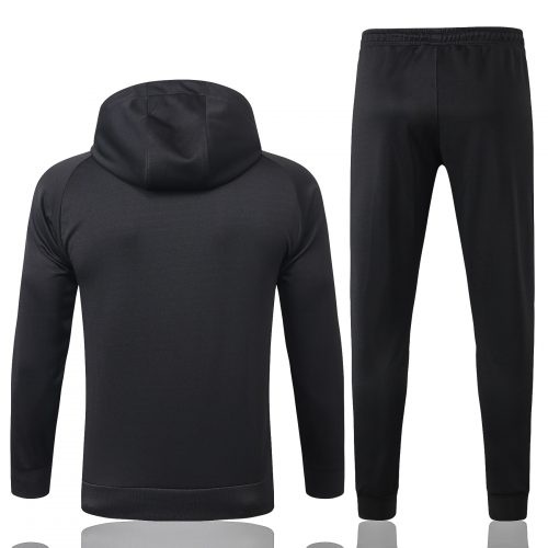 2021-2022 Psg Hoodie Training Suit Black, Size: s