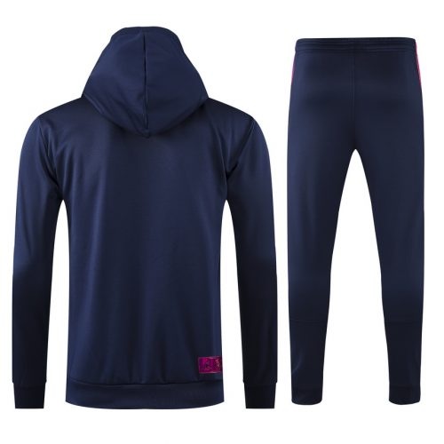 2021-2022 Psg Hoodie Training Suit Blue, Size: s