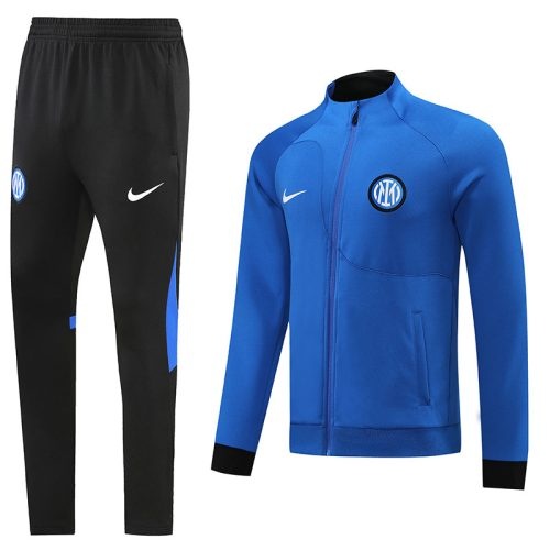 2022-2023 Inter Milan Jacket + Pants Training Suit Blue, Size: 2Xl