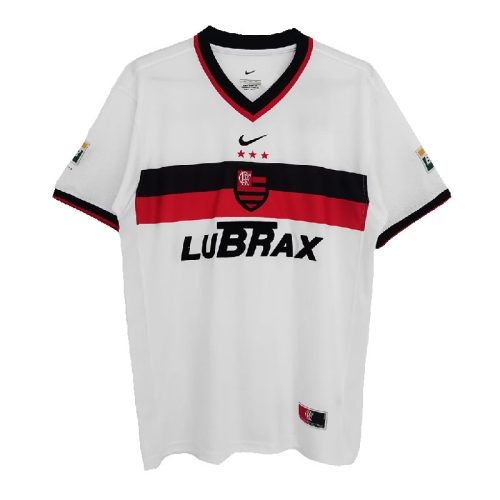 Retro 2001 Flamengo Away Soccer Jersey, Size: l
