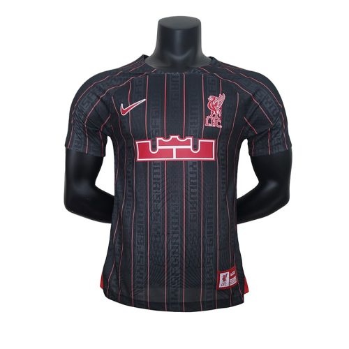 2022-2023 Liverpool Lebron James Pre-Match Player Version Soccer Jersey, Size: l