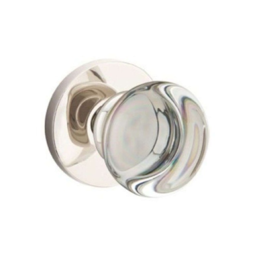 Emtek C5059PC-US14 Crystal Series Providence Crystal Grade 2 Knobset