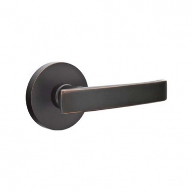 Emtek C5109GV-US10B-RH Geneva Lever