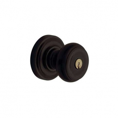 Baldwin 5210-402-Entr Colonial Exit Knob With Classic Rose