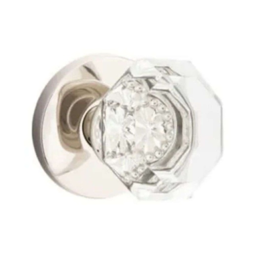 Emtek C5109OT-US14 Crystal Series Old Town Clear Crystal Grade 2 Knobset