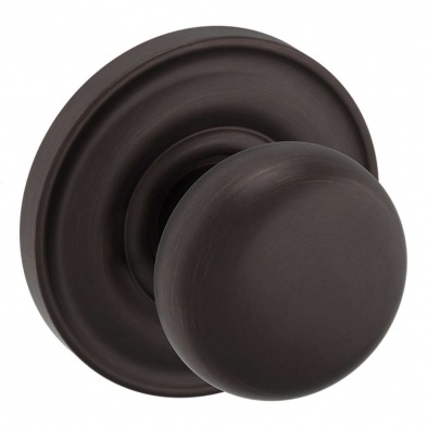 Baldwin 5030.112-Pass Estate Passage Knob W-5048 Rose