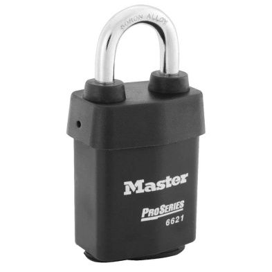 Master Lock Pro-Series Padlock-Door Cylinder 2-1/8" Less Cyl