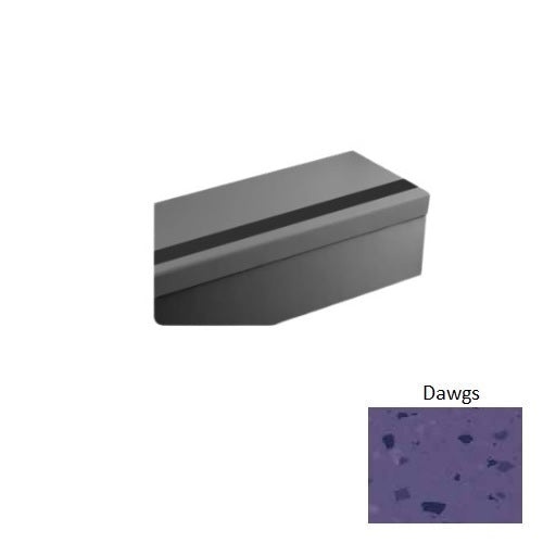 Johnsonite Dawgs Hammered Extended Depth Rubber Moulding / Trim