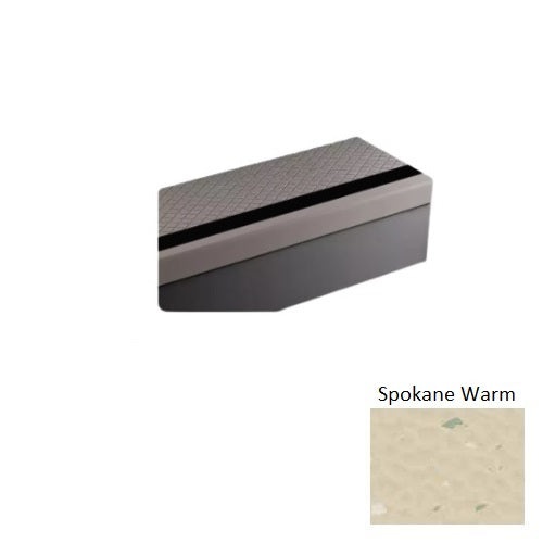 Spokane Warm Diamond Rubber Stair Tread