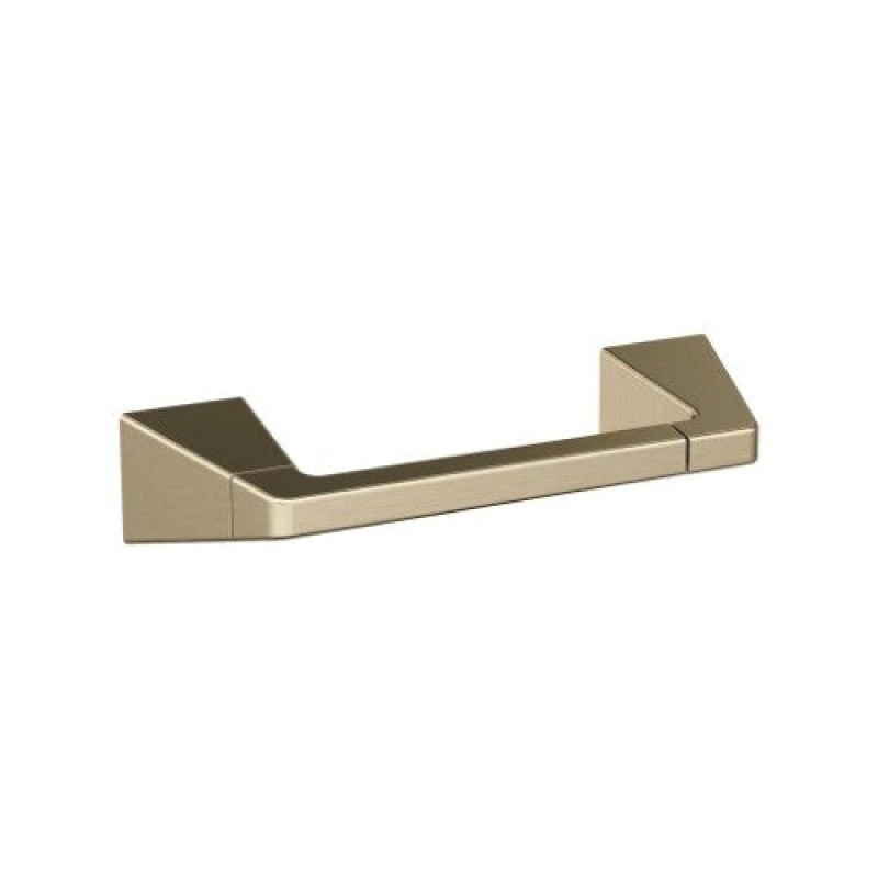 Blackrock Zinc Pivoting Double Post Toilet Paper Holder - Golden Champagne - Pivoting Double Post