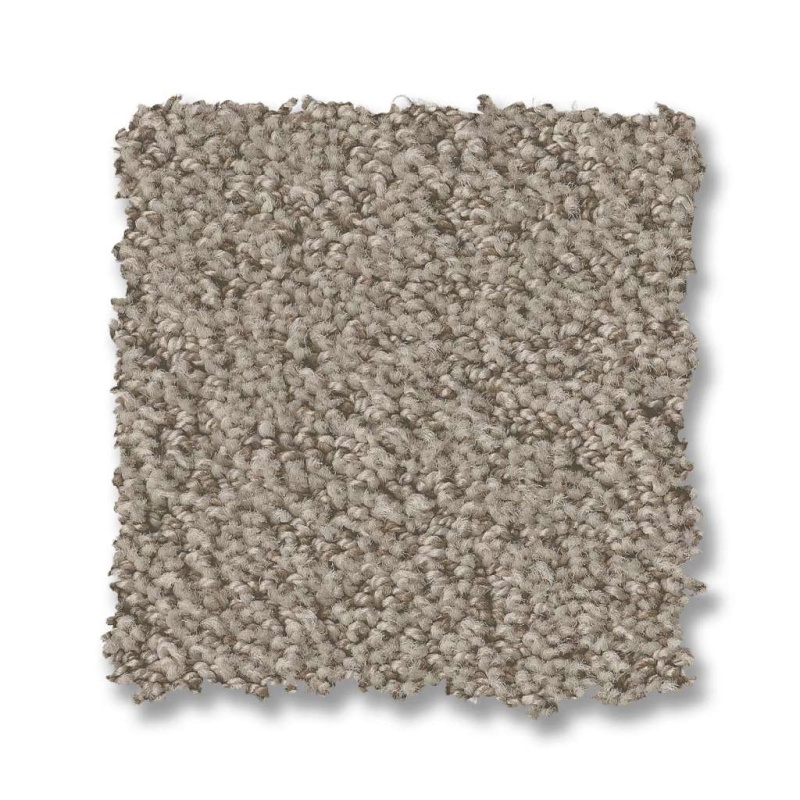 Foundations Aerial View Artisan Taupe Nylon Carpet - Pattern