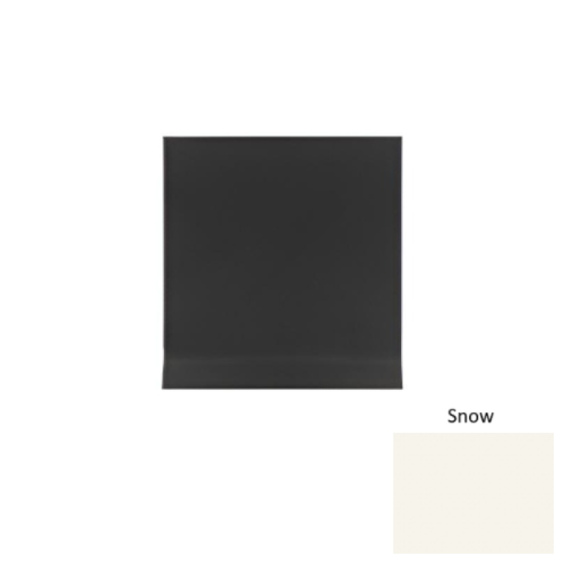 Pinnacle Snow Rubber Long Toe Wall Base - 4" X 48"