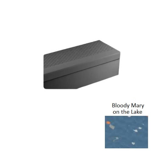 Johnsonite Bloody Mary On The Lake Diamond Rubber Stair Tread